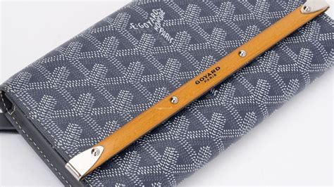 goyard clutch gray